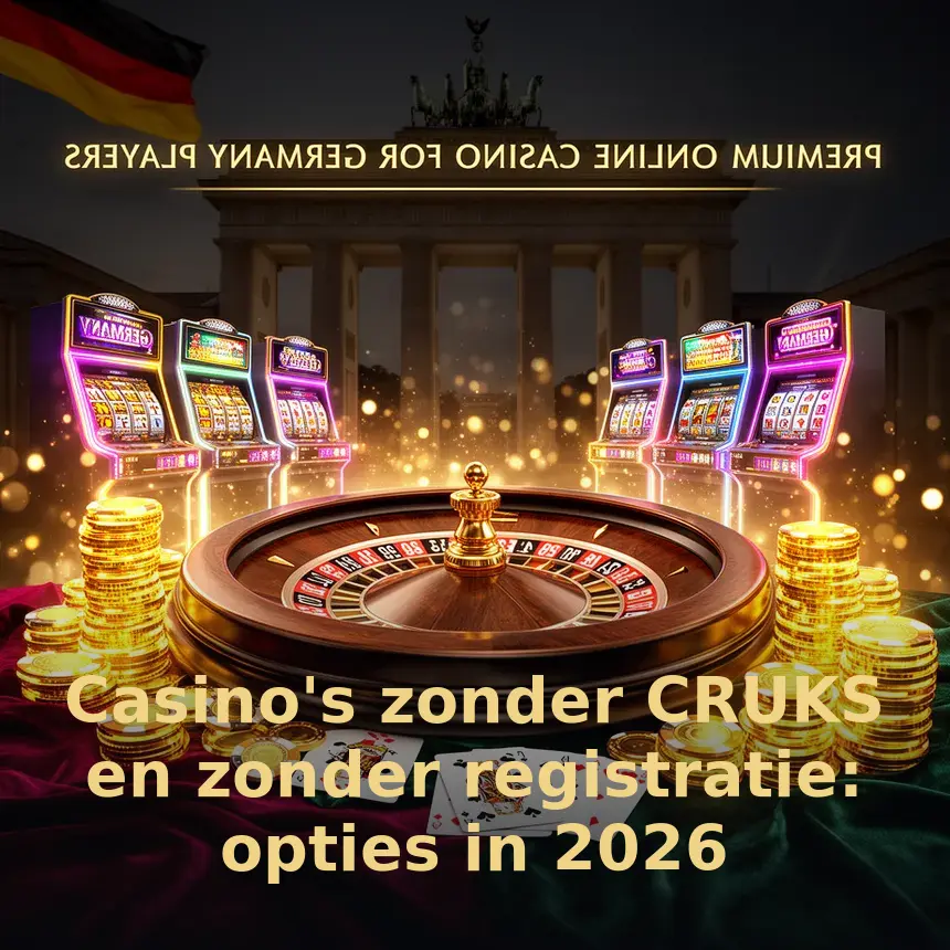 Casino's zonder CRUKS en zonder registratie: opties in 2026