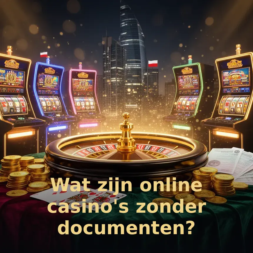 Wat zijn online casino's zonder documenten?